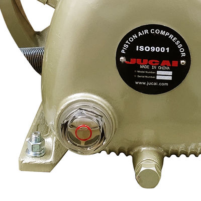 30bar 7.5kw Piston Air Compressor Pump Belt Driven Cylinder Head