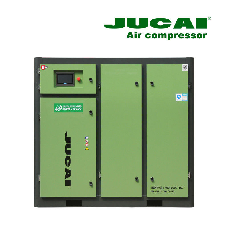 Compact Structure 55KW Industrial Screw Air Compressor JYF75