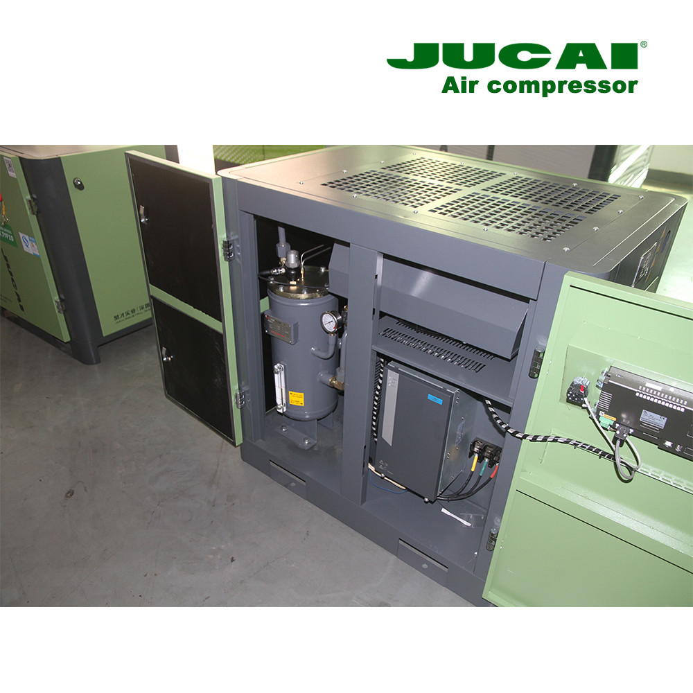 Easy Installation 15kw 8bar 20 Hp Screw Compressor Compact Jucai Air Compressor