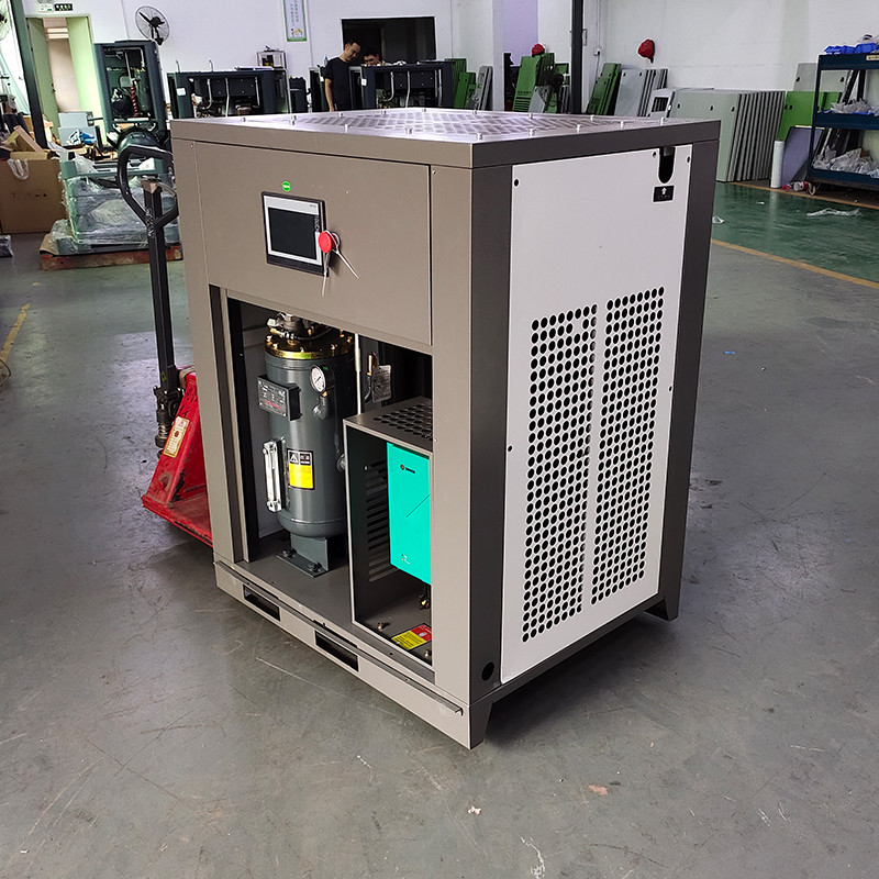 0.9~2.3bar Wind Cooling 240KG 7.5 Kw Screw Compressor